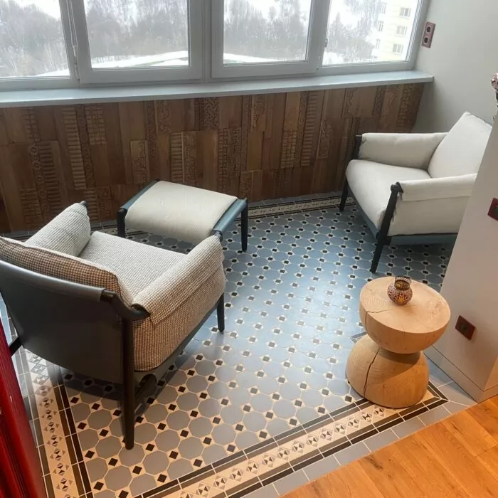 Керамогранит Фон Глория (08/19/01) 29.6x29.6