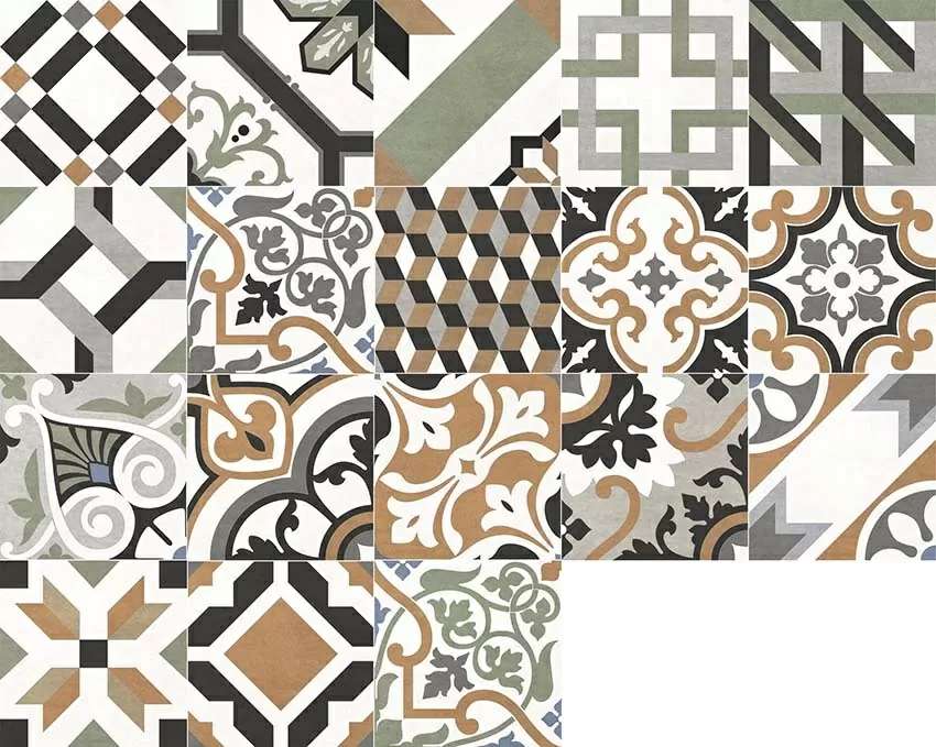 Керамогранит GP2020DMX31 Design Mix 1 матовый 200x200x8