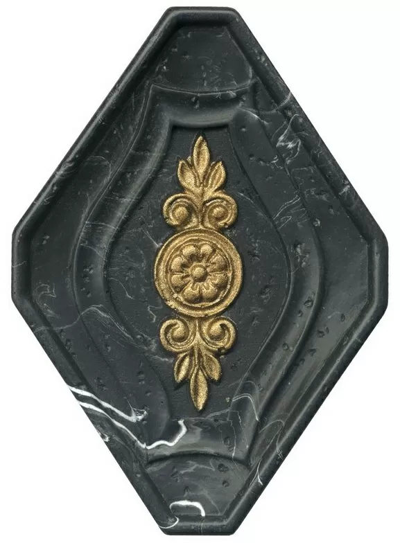 Плитка 11108-0268 Inserto Pegaso Negro 15*11.5