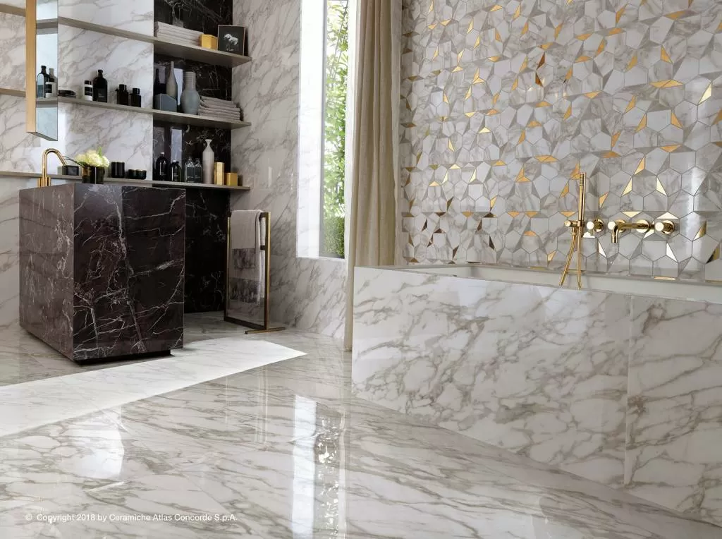 Мозаика 9EQB MARVEL Absolute Brown Mosaic Q 30,5x30,5