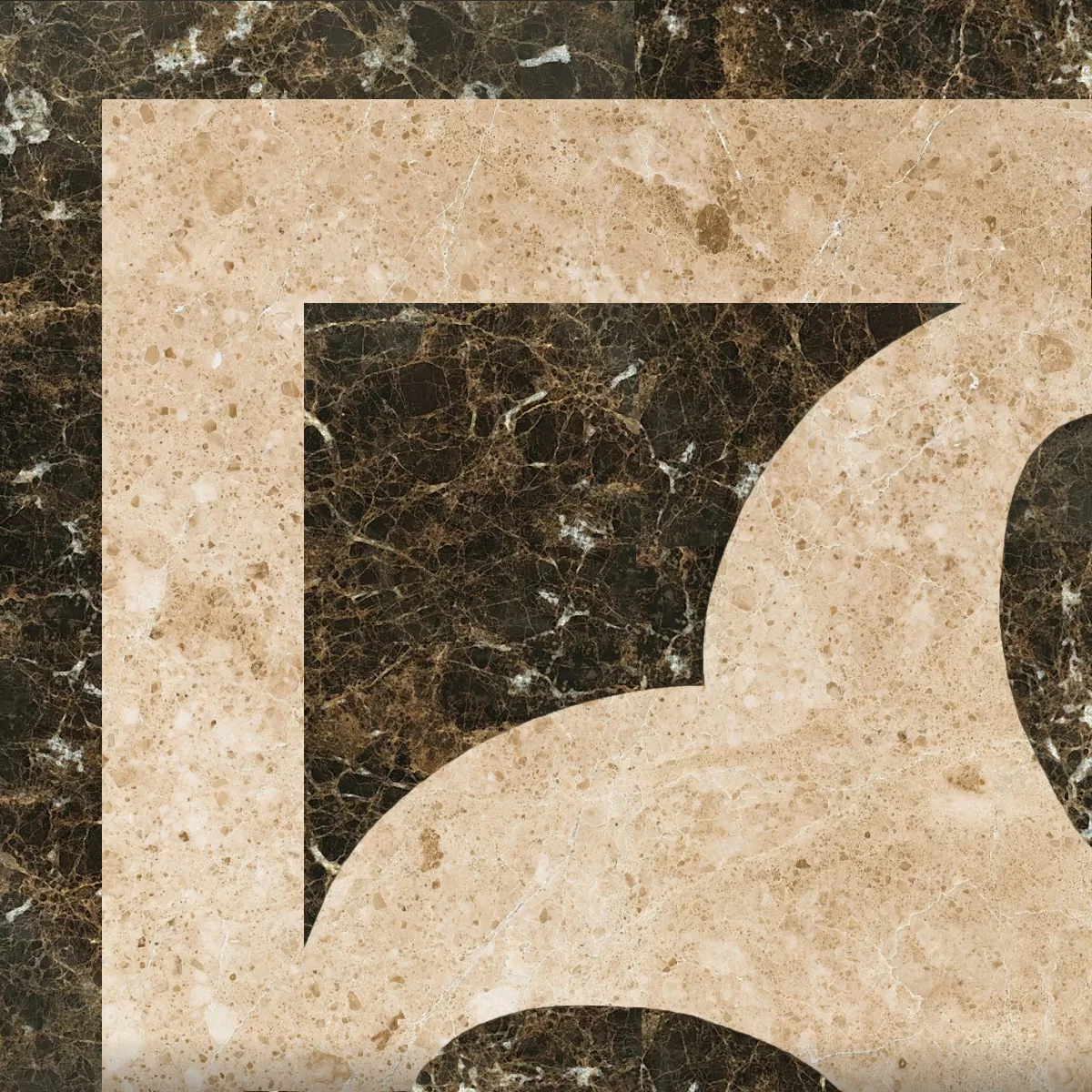 Керамогранит PJD-SDPH018 18 Waterjet Border 12x12