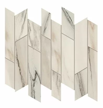 Мозаика AOVQ Marvel Bianco Fantastico Liberty Lappato 31,8x26,1
