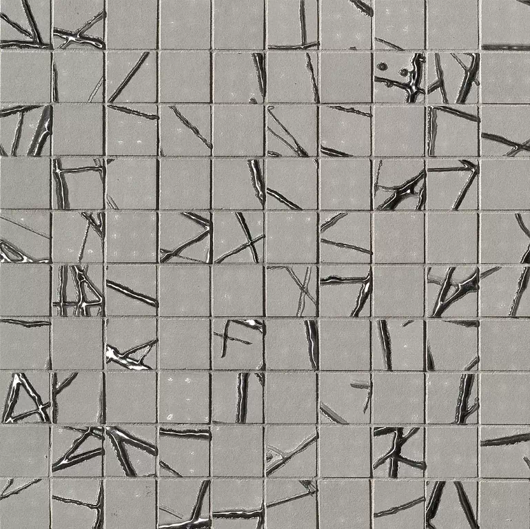 Мозаика fOMX Rooy Grey Web Mosaico 30x30