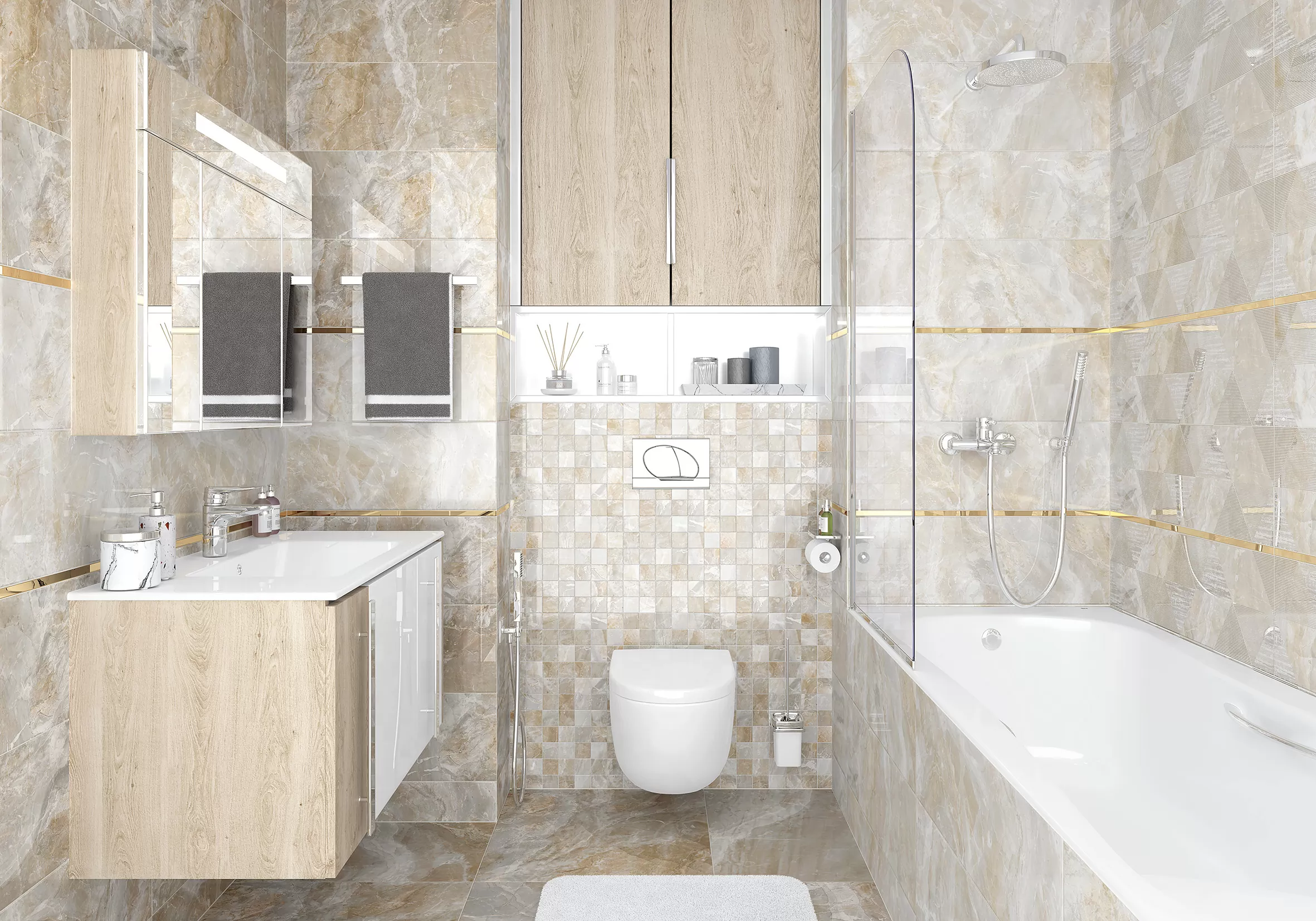 Керамогранит JS 0022 Jasper серый 60х60