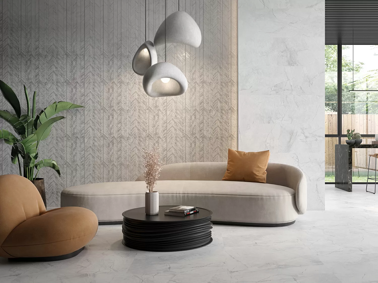 Плитка Mystic Invisible Concept White Vecchio 40x120