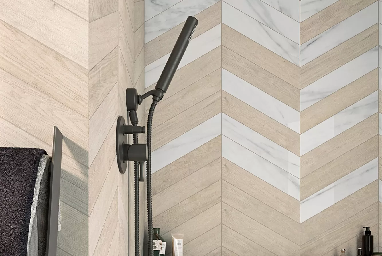 Керамогранит 120281 TRAPEZIUM WOOD LIGHT 9.8x23