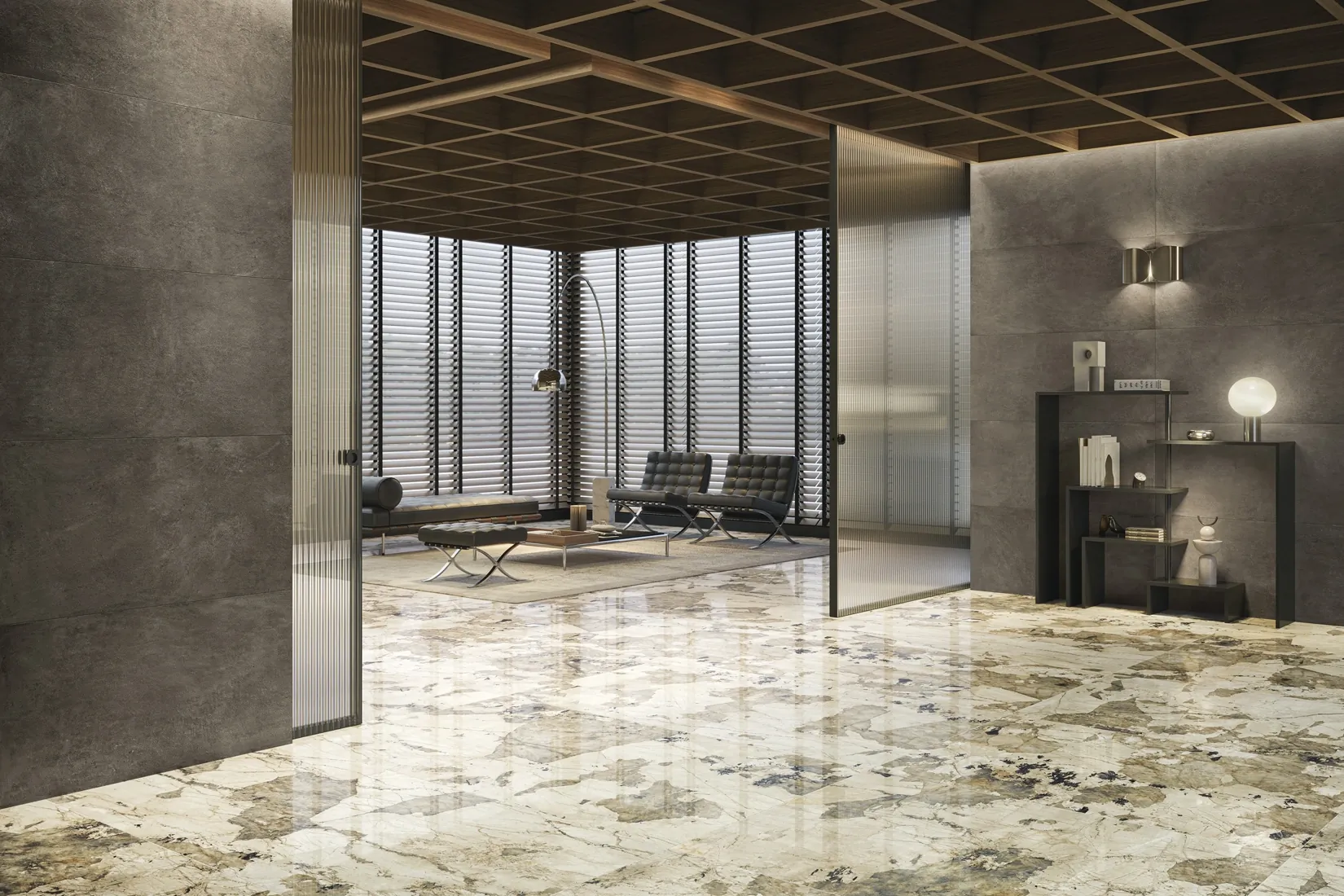 Керамогранит 610015000673 Glass Coral Lux 80x160