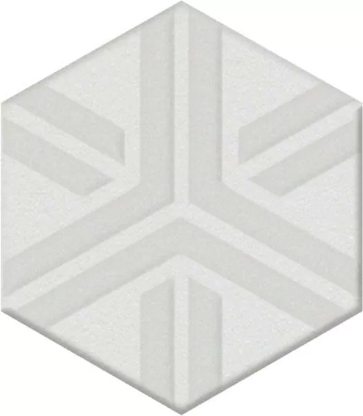 Керамогранит OS/A241/63000 Декор Агуста белый 6х5,2