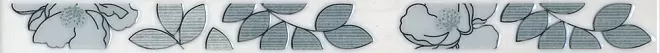 Плитка STG/B235/15016 Ньюпорт Цветы зеленый 40*3