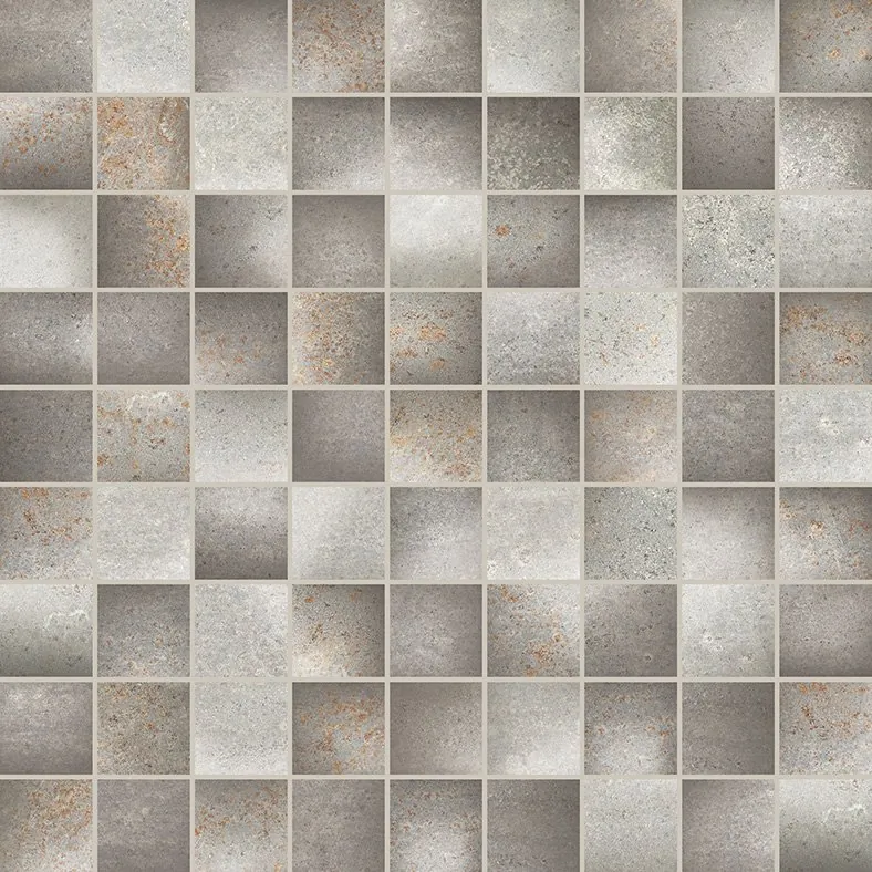 Мозаика fTCU Oxide Grey Flame Mosaico 30,5x30,5