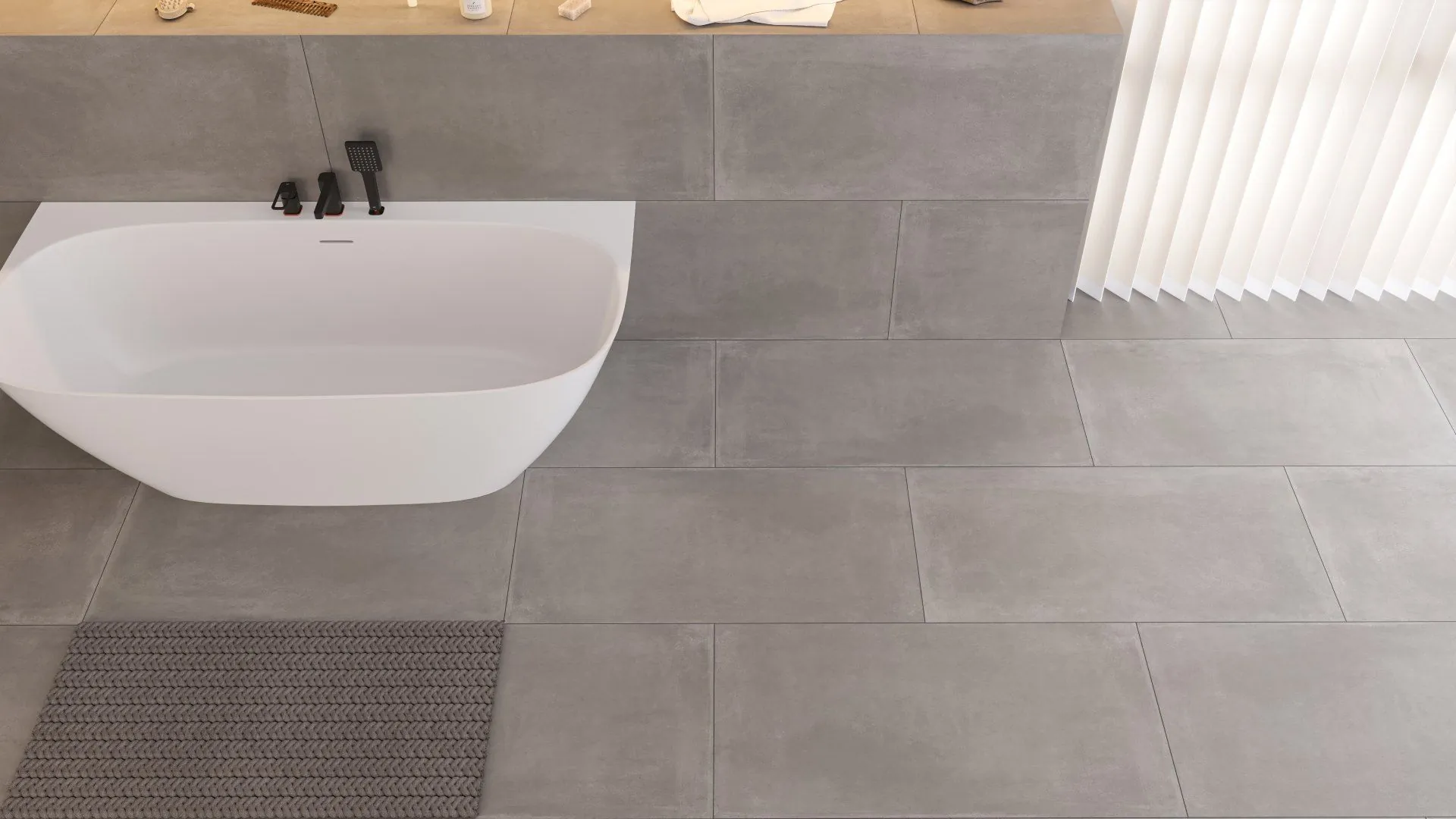 Керамогранит N20429 Evoque Grey Carving 60x120