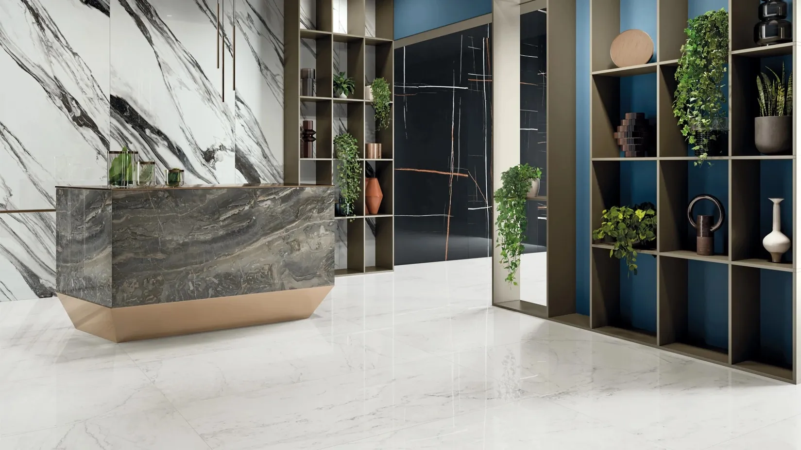 Керамогранит 610130004619 Charme Deluxe Фантастико Плинтус Нат Рет 7,2x80