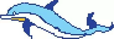 Мозаика Y245-5 Porcelain Mosaic Design Dolphin-5 5x5 (480x180)