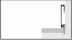 Профили и пороги B79141522 Pro-Skirting Aluminio Cromado 60x10x2500