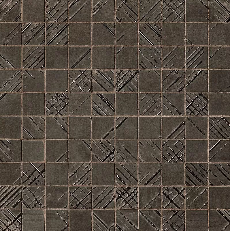 Мозаика fOY1 Bloom Metal Brown Gold Mosaico 30,5x30,5