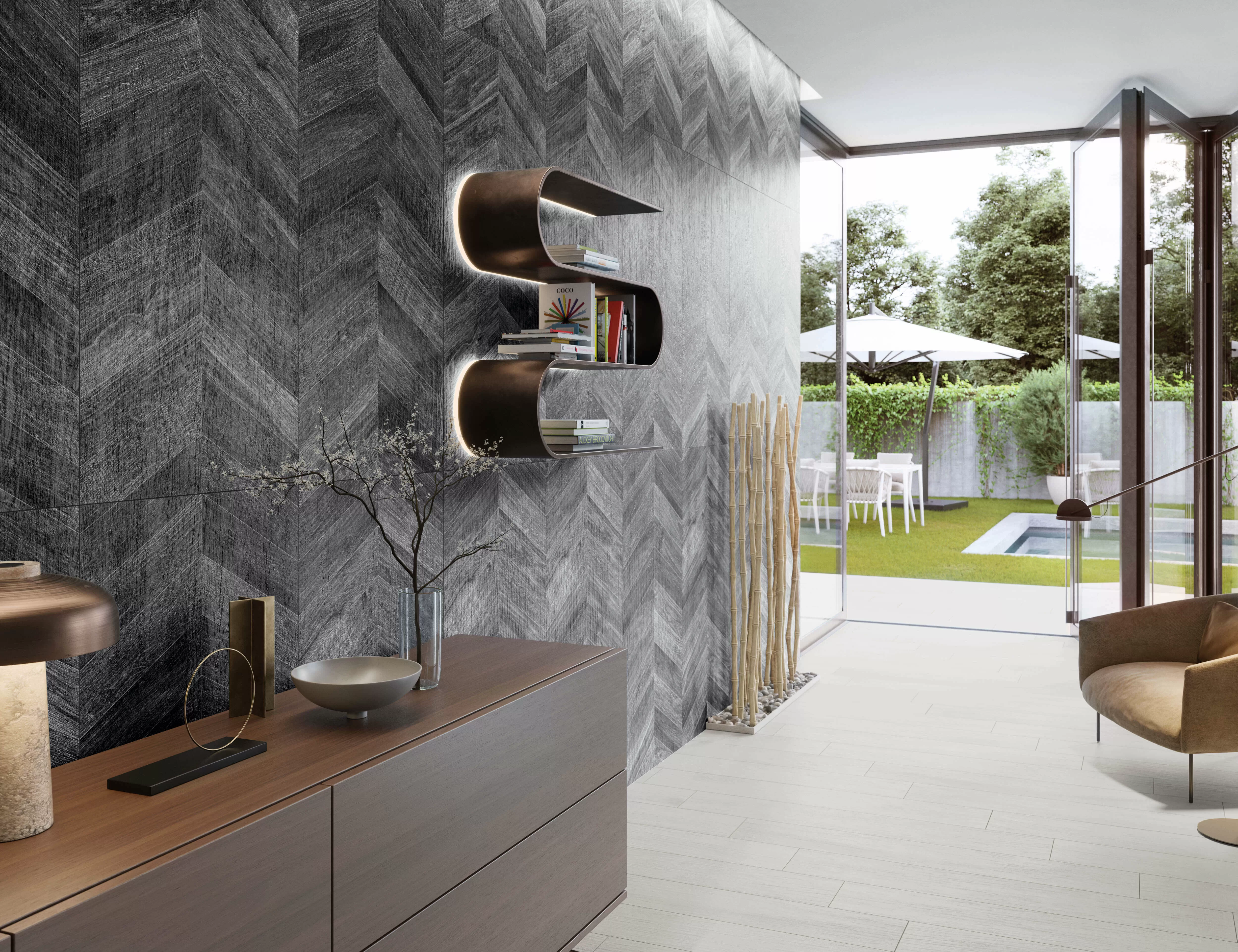 Керамогранит Artwood Chevron Maple R11 120x60