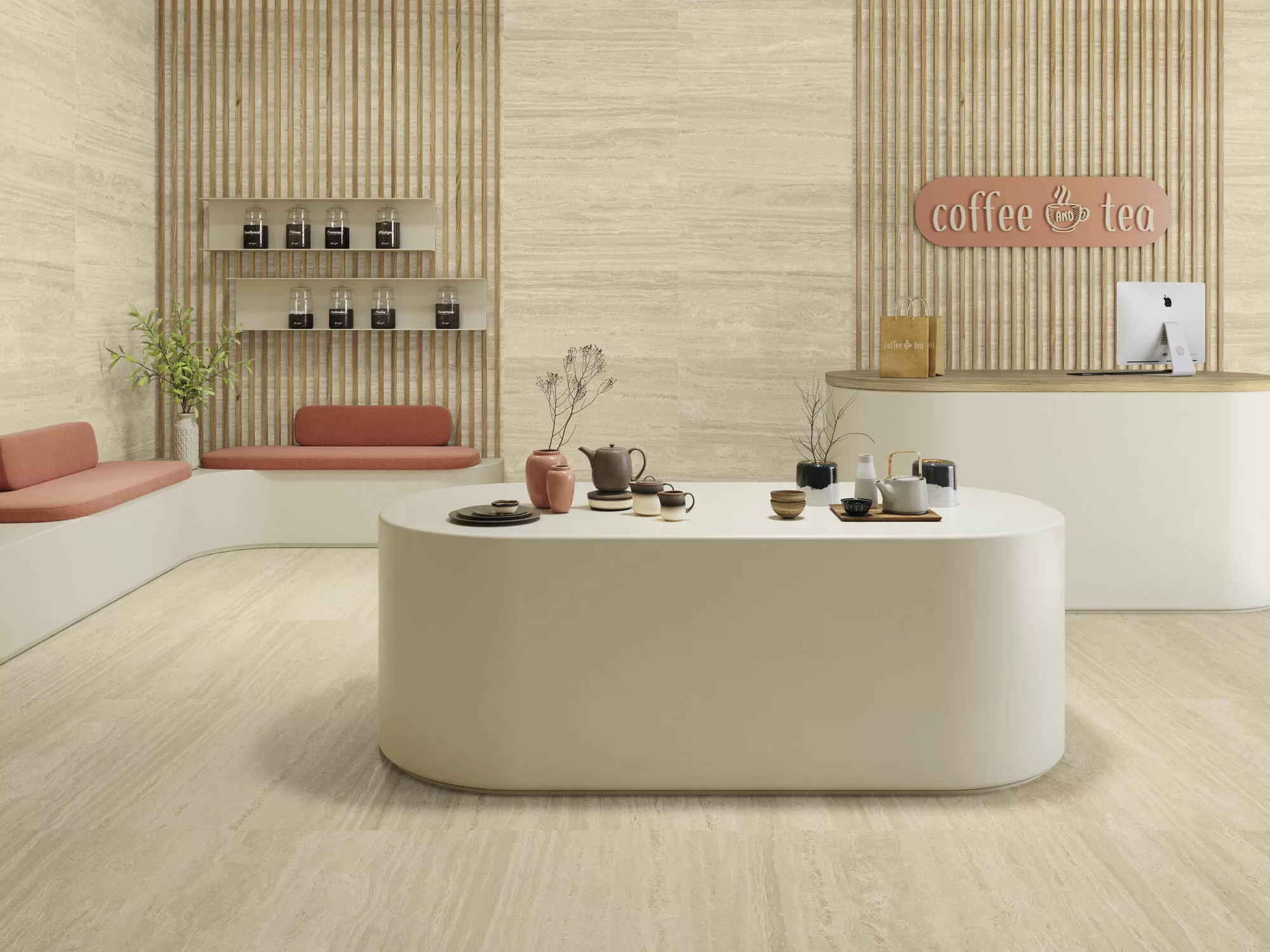 Керамогранит Venice Bianco Natural Rect 120x120