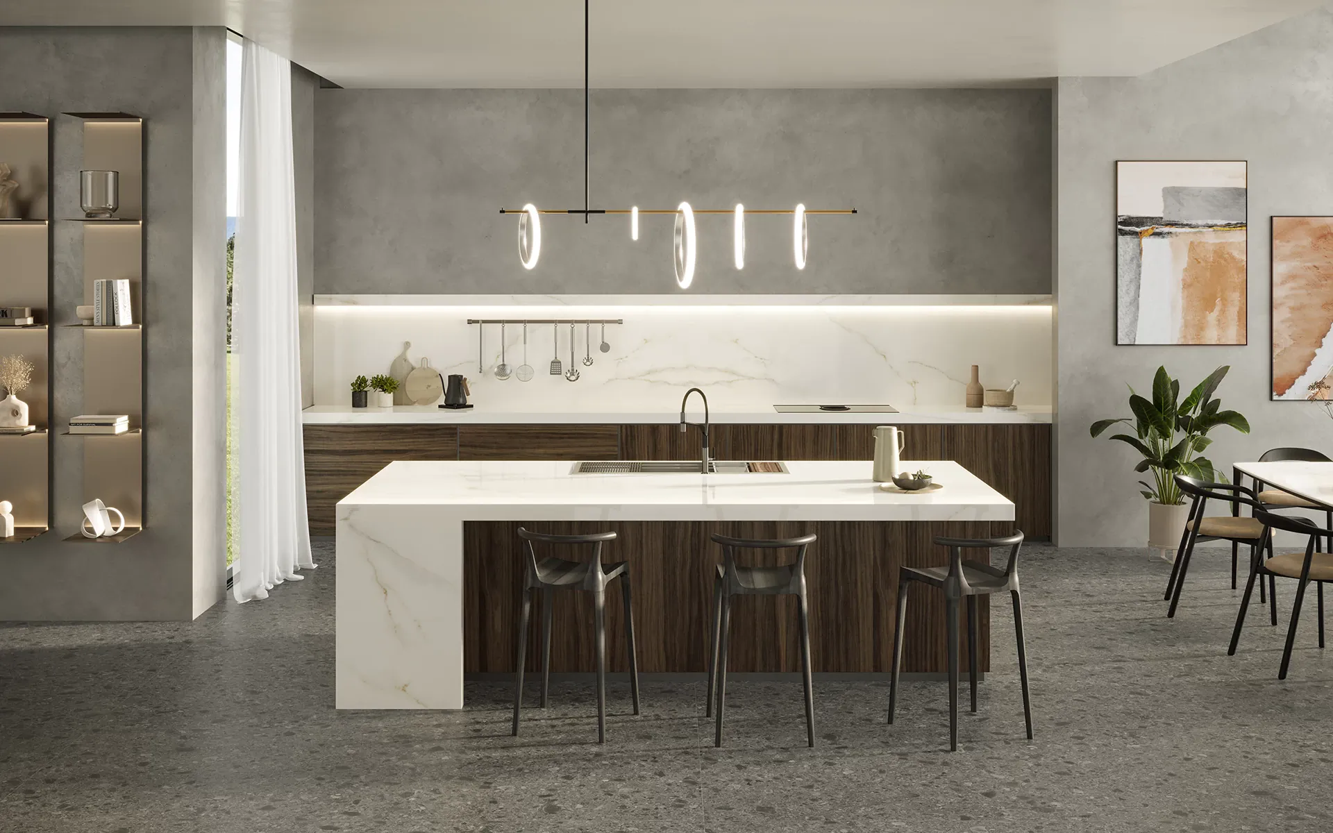 Керамогранит AJKR Absolute White Matte 160x320