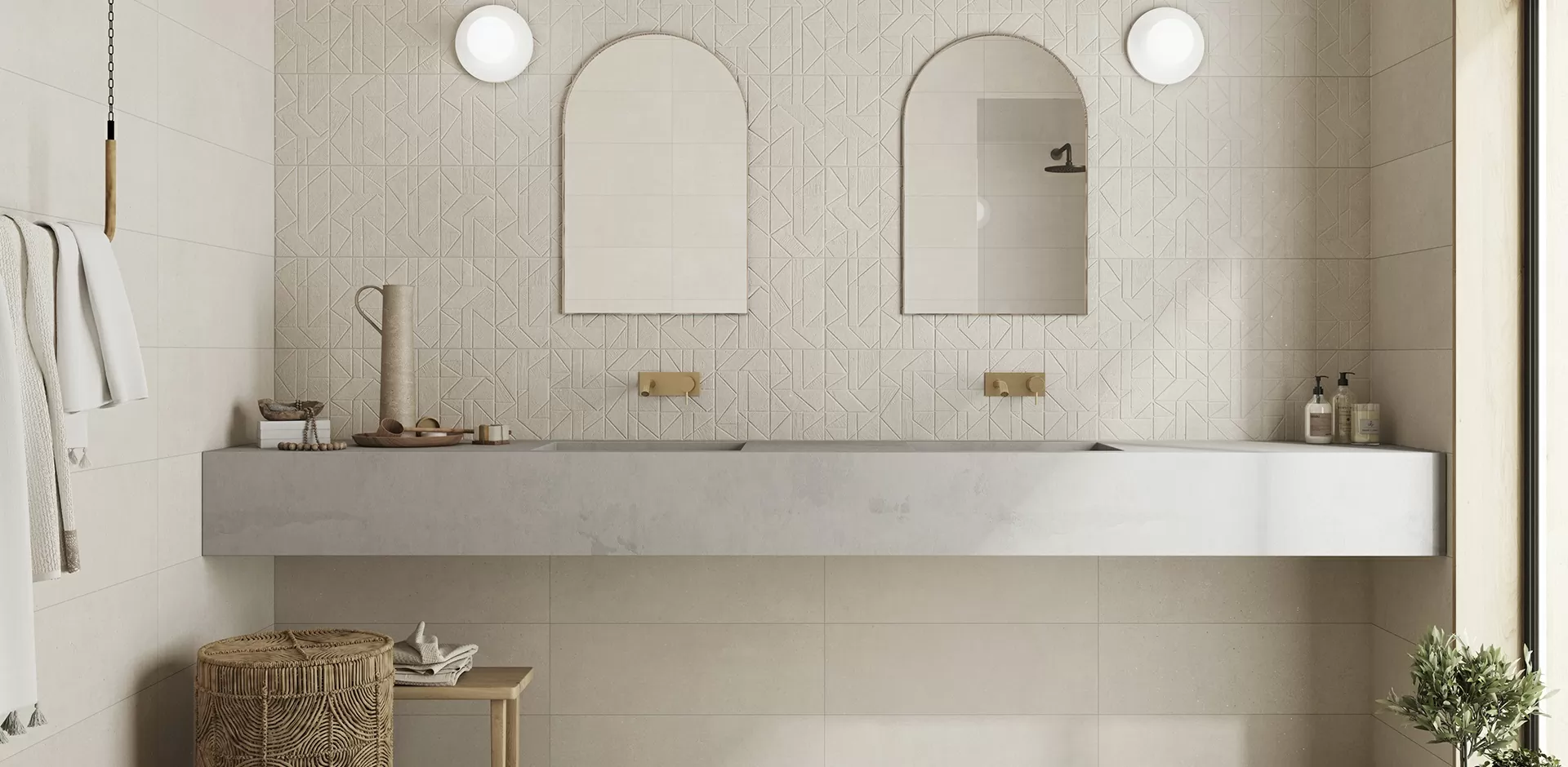 Плитка Gravel white 40x120