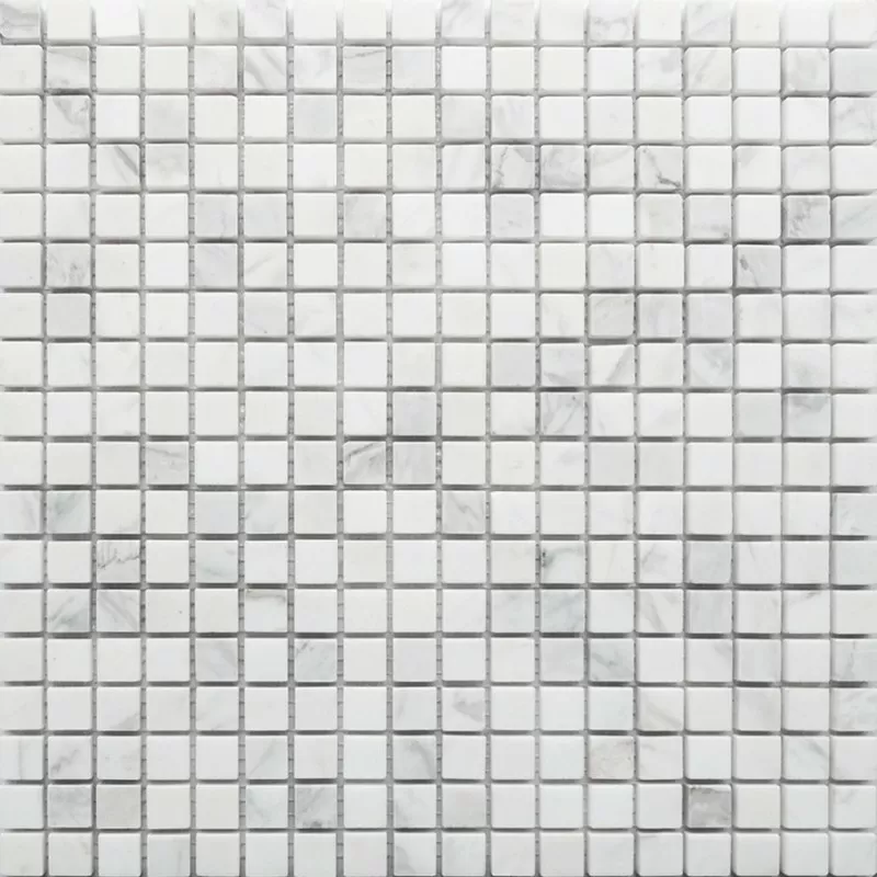 Мозаика Pietrine Dolomiti bianco MAT 15x15 - толщ. 4 мм 30.5x30.5
