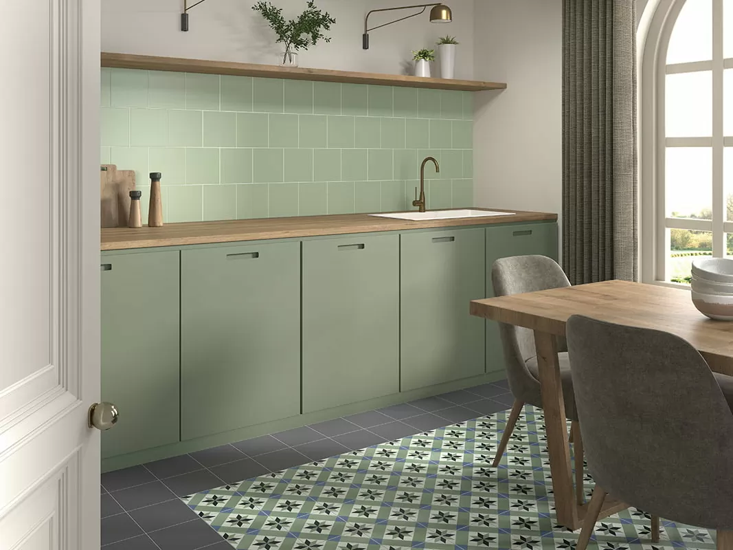 Керамогранит Technical Teal 20х20