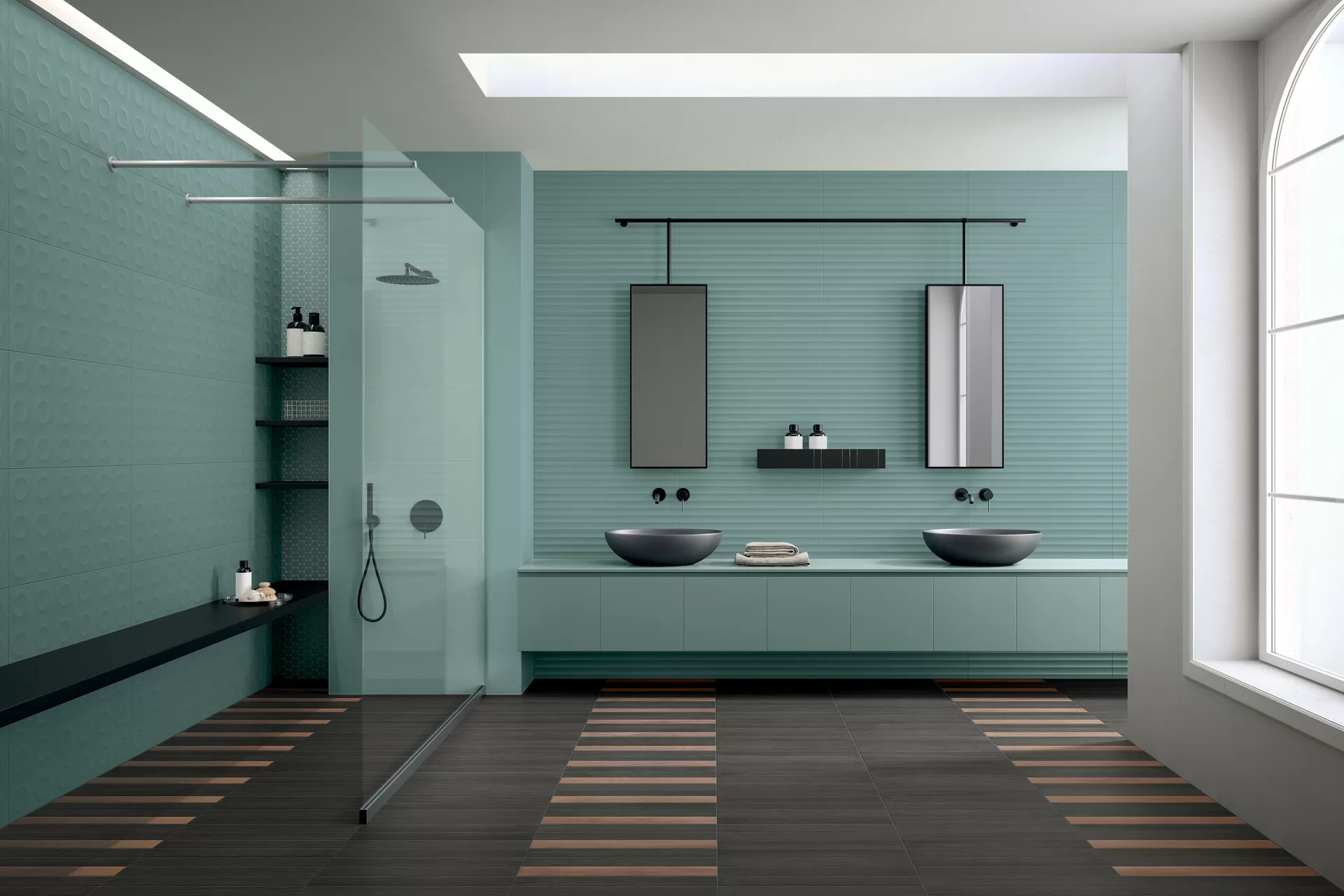 Мозаика E985 Bold Sage Tessere Round 29х28.8
