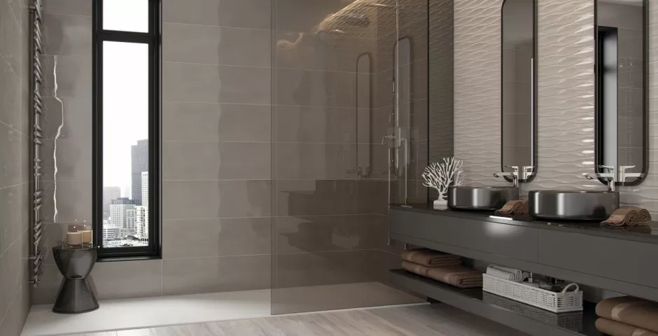 Плитка Titan Relieve Aqua 30x90