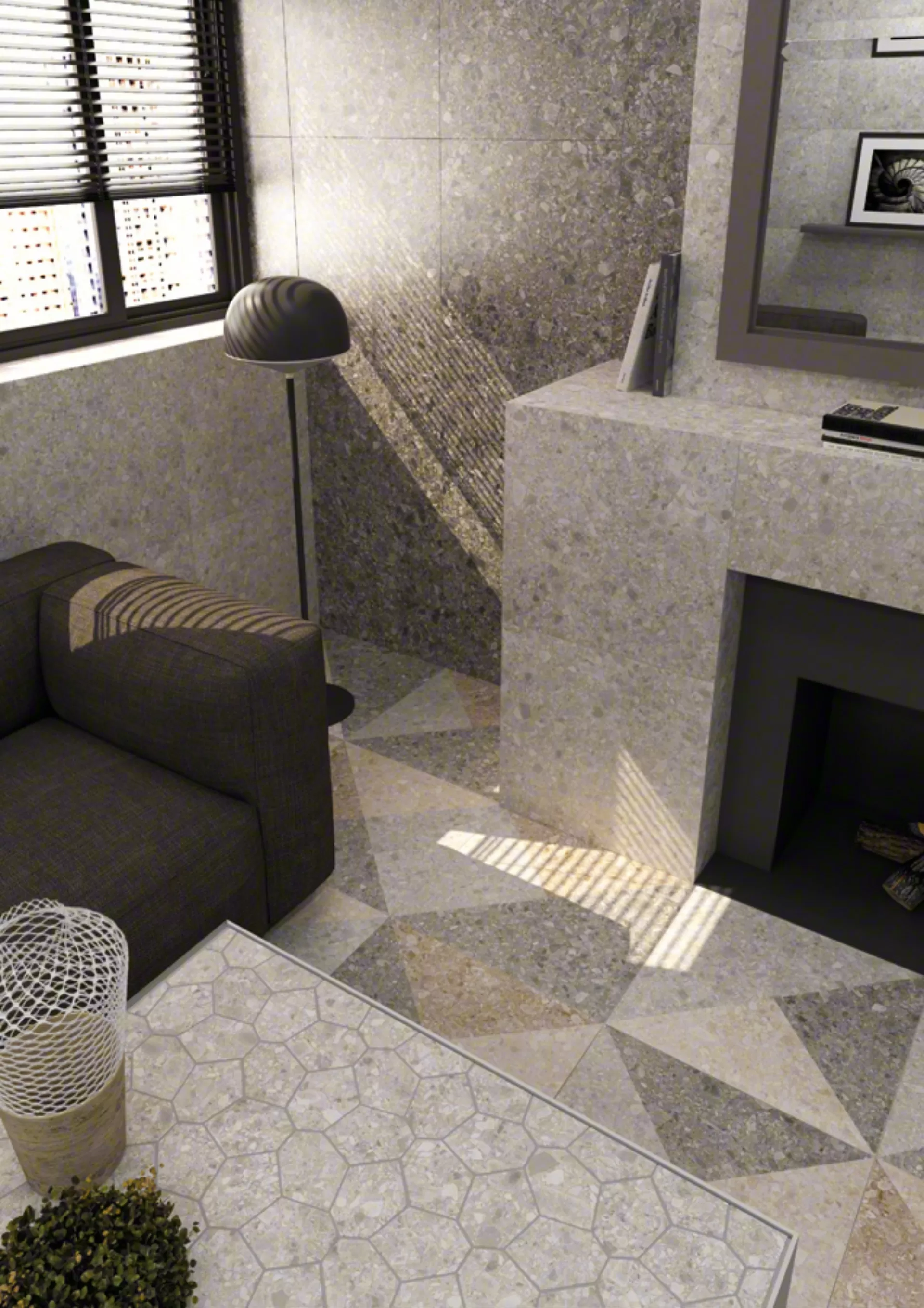 Мозаика Mosaico Aymaras Marfil 24.2x39.5