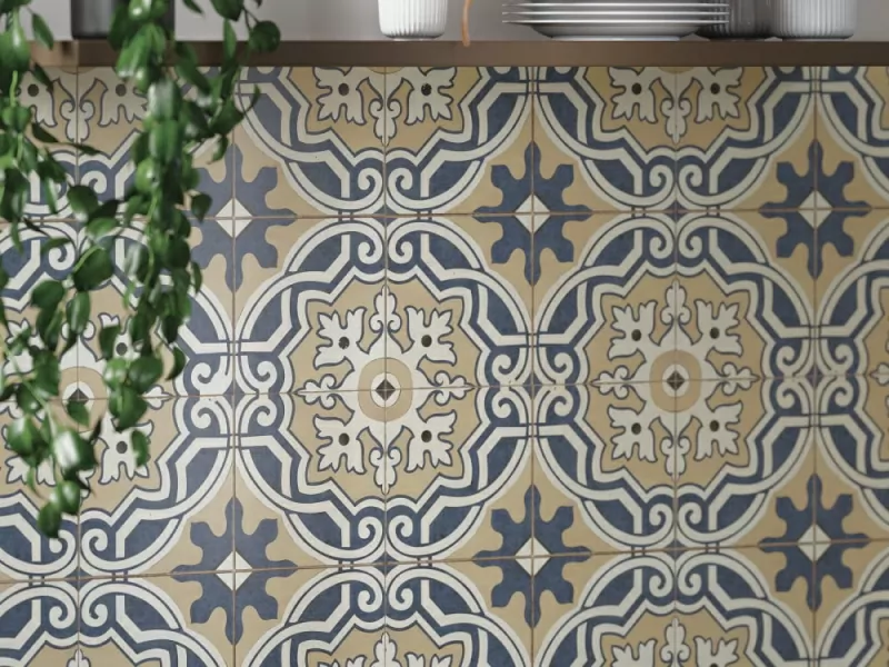 Керамогранит SE4R453 Sevilla пэчворк многоцветный 42x42