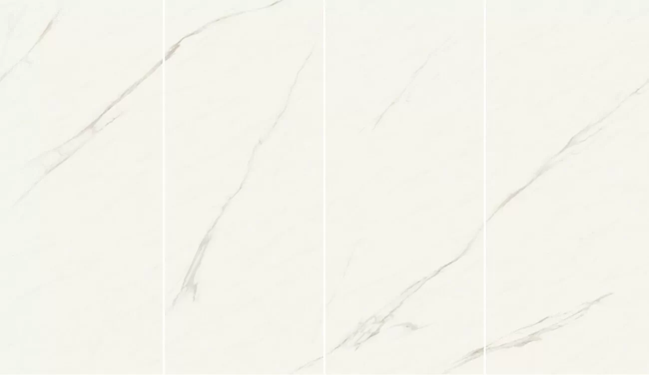 Керамогранит AKFI Calacatta Meraviglia Kit Endless Lapp. 4pcs 6mm 160x320