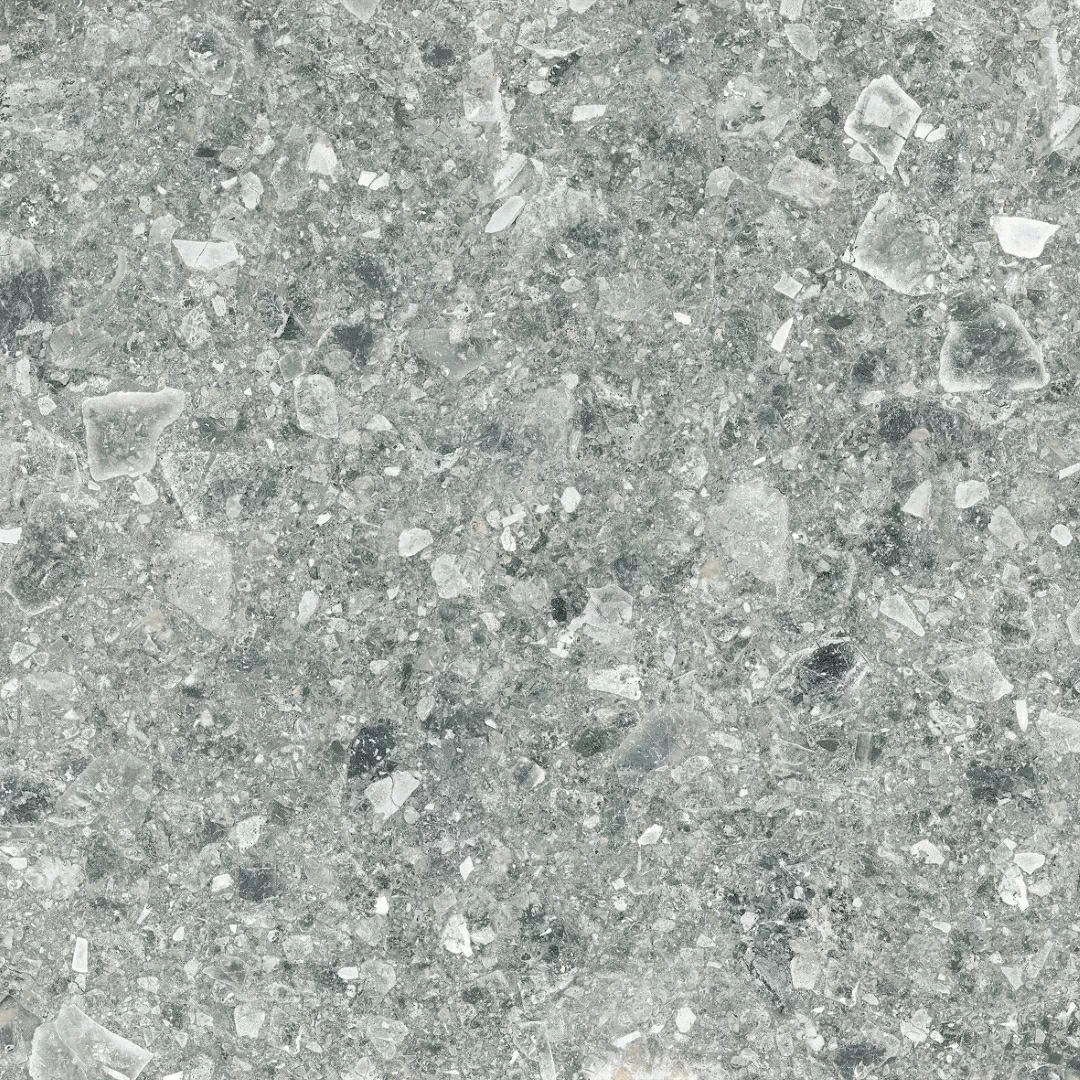 Керамогранит TR026060N Terrazzo темно-серый 60x60