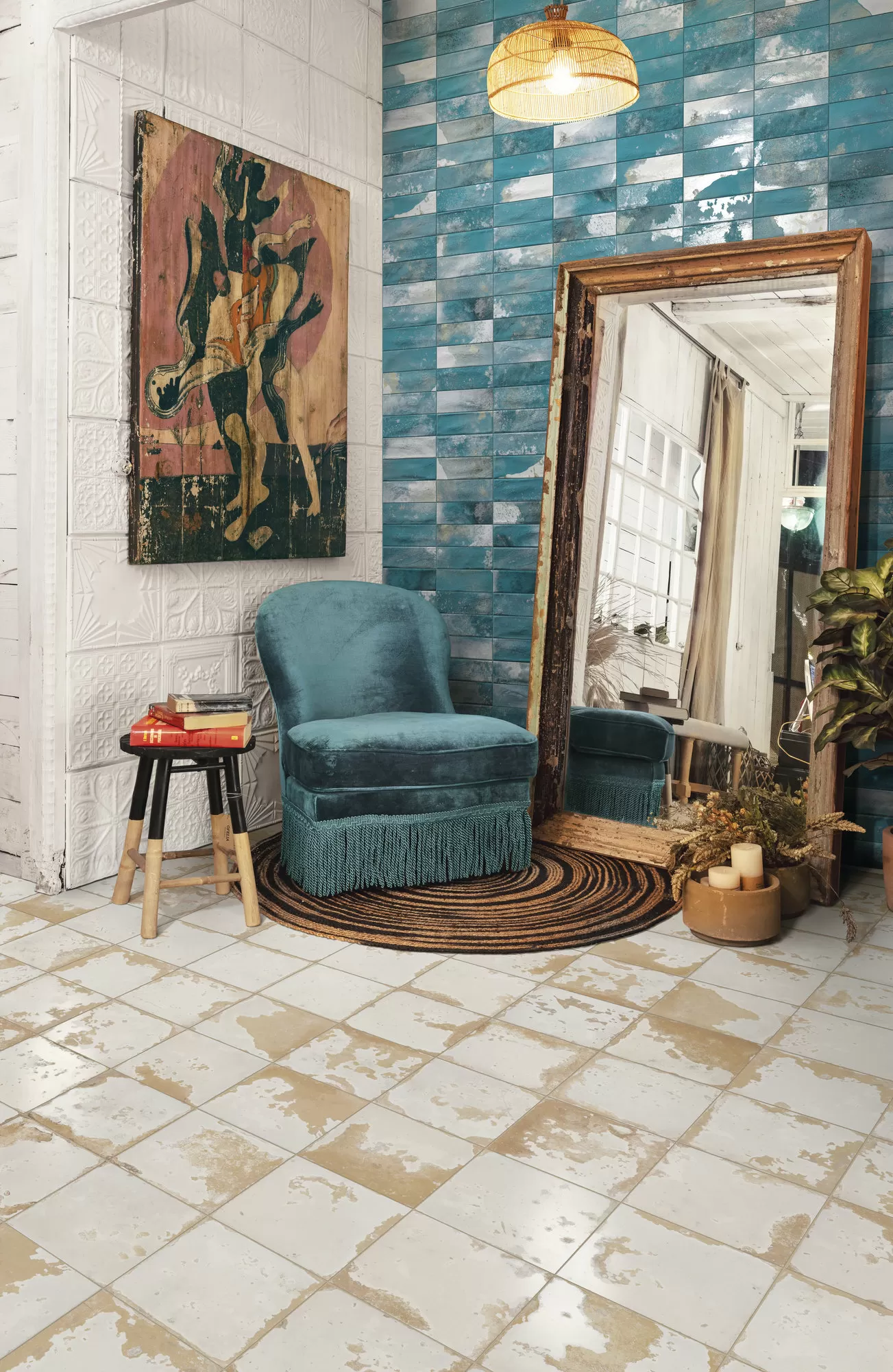 Плитка 30898 FS Tradition Brick Blue 20x40