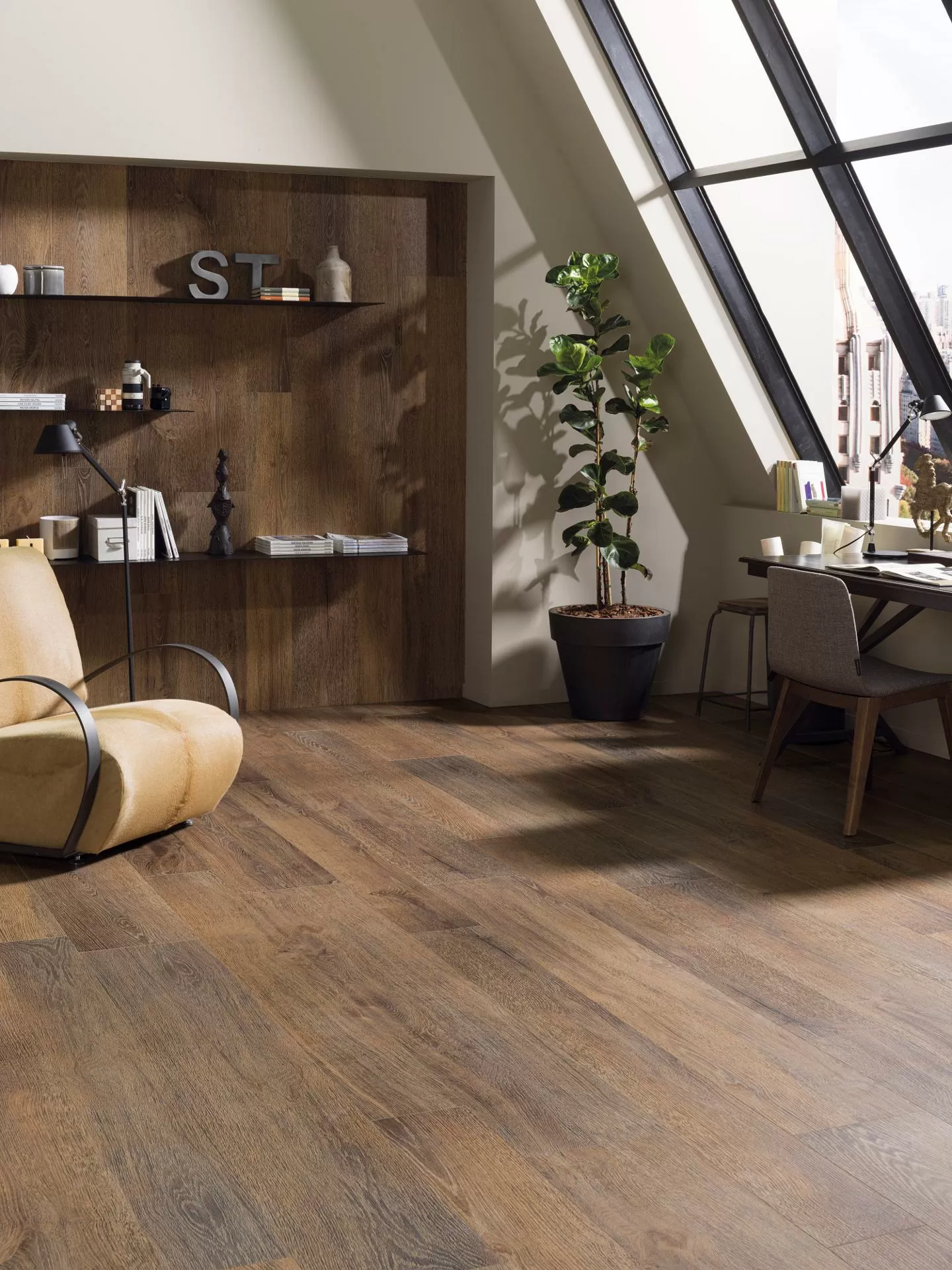 Керамогранит 100347969 Bruselas Walnut 19.3х180