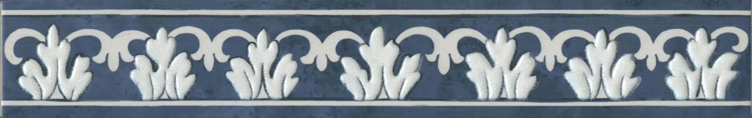 Керамогранит DC/A34/SG9174 Бордюр Алмаш синий 30х4,9