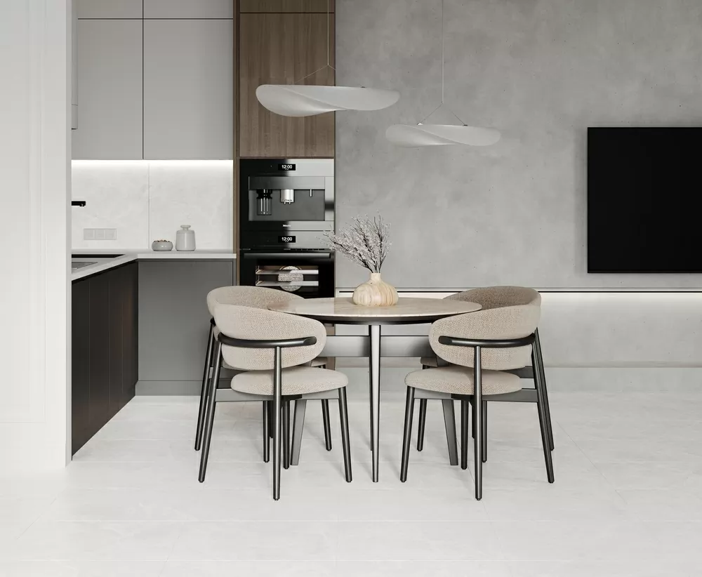 Керамогранит Stone Cool White Белый Полированный 60х60