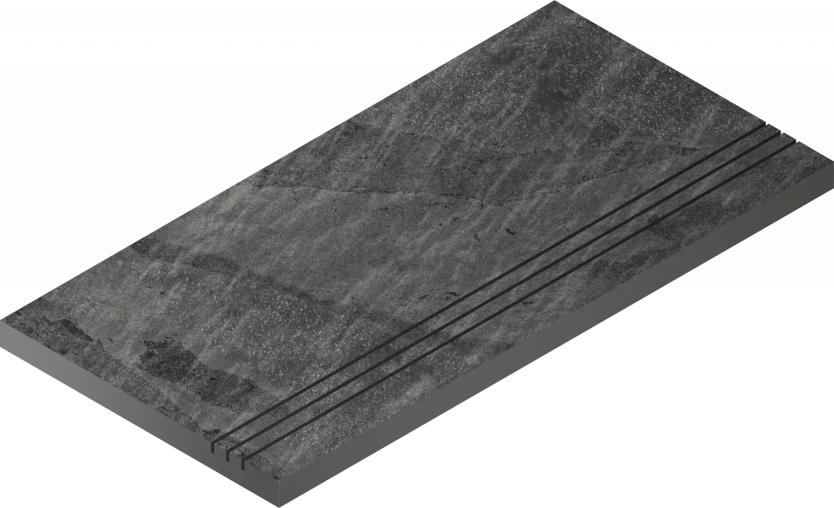 Керамогранит 620090001210 Materia X2 Titanium Bordo Grip 30x120