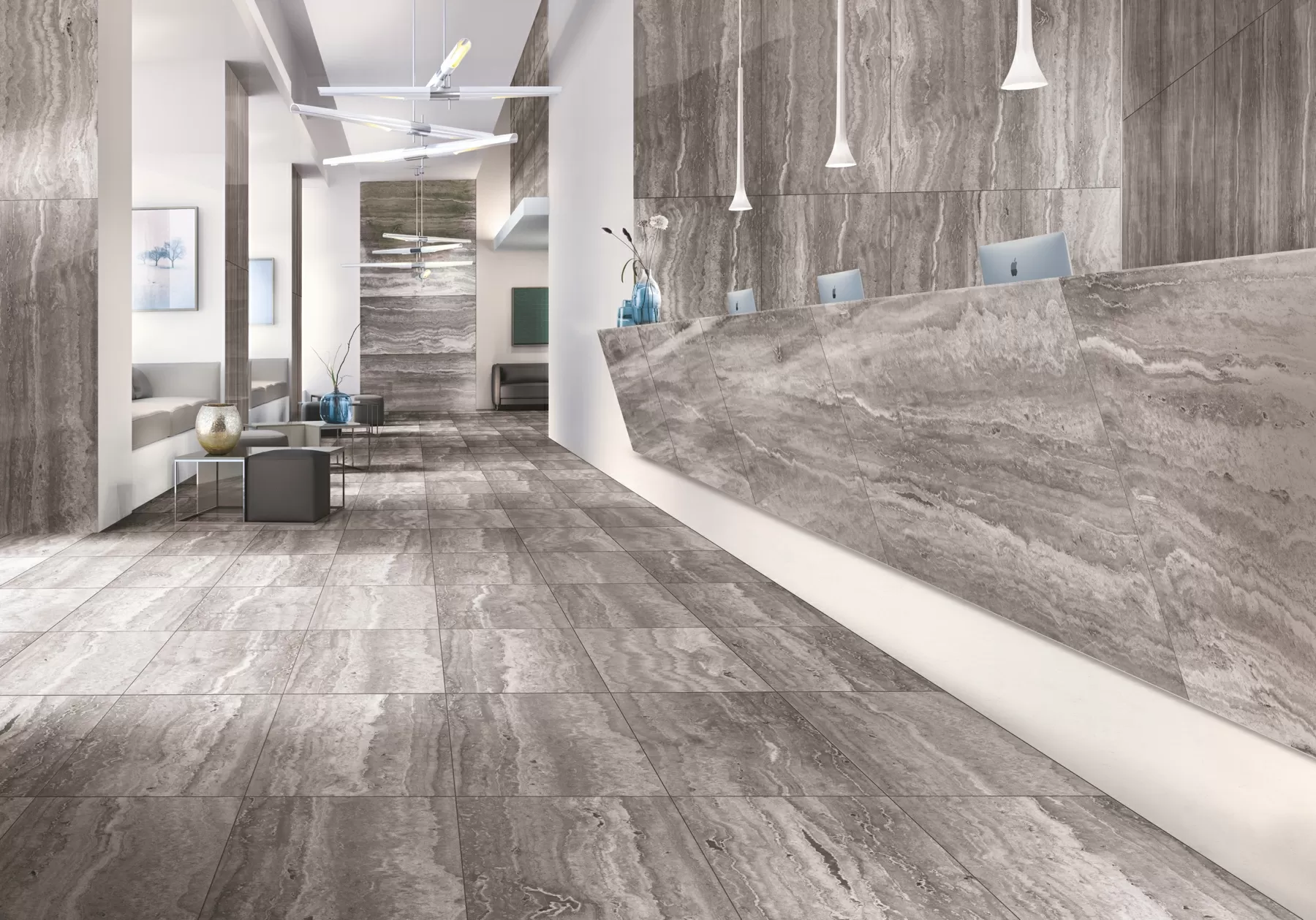 Мозаика 2704524 Marmoker Naturale Bardiglio Imperiale Mosaico 5x10 29.5x29.5