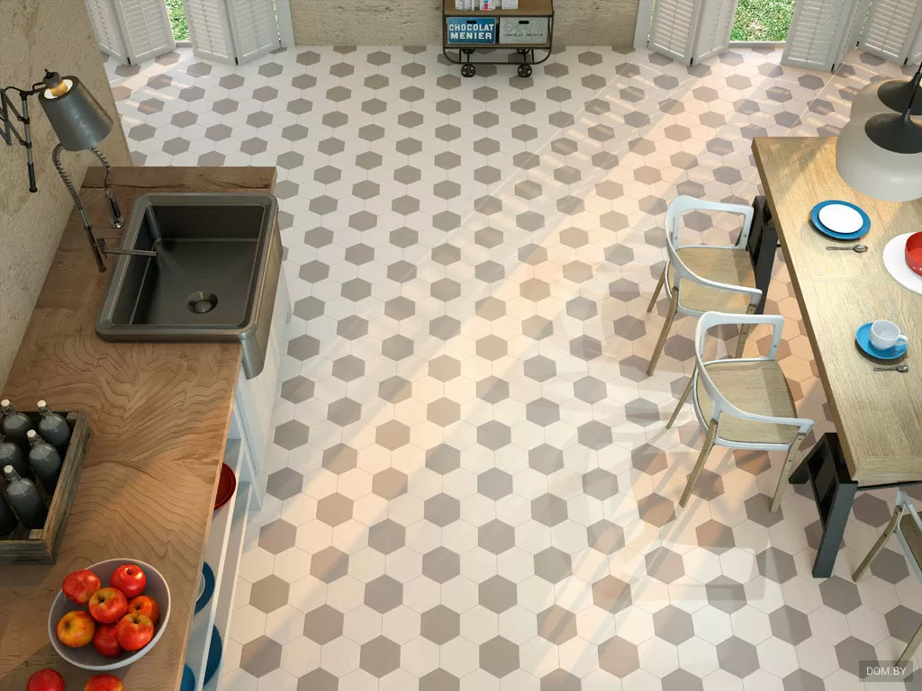 Керамогранит Hexagon Soft Pearl 23x26
