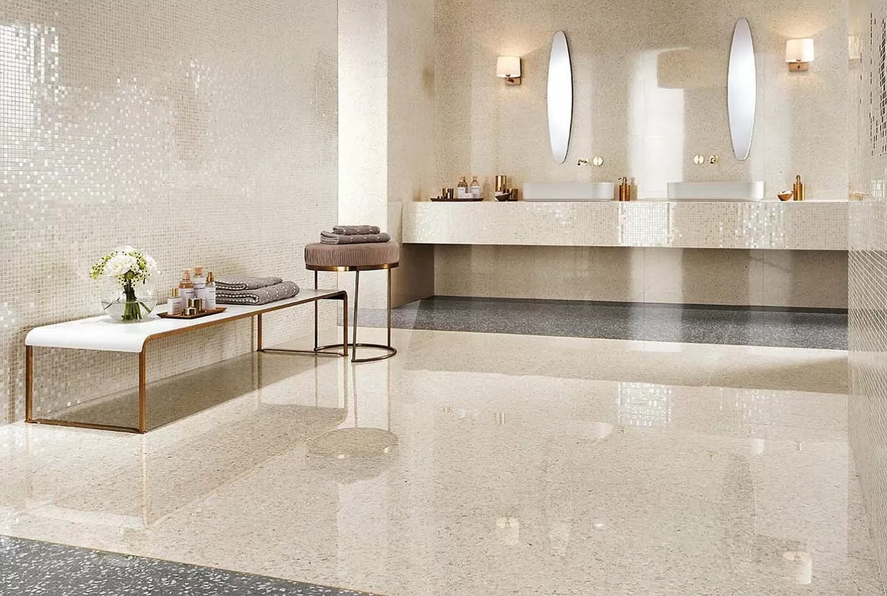 Плитка 9MTW Marvel Terrazzo White 40x80