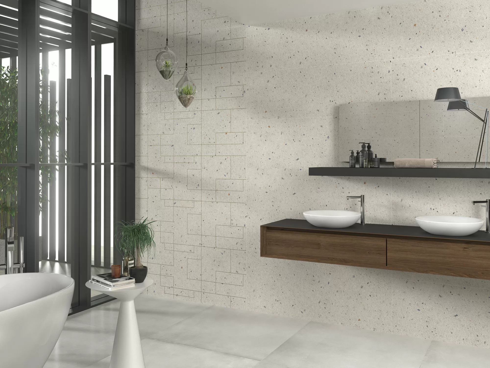Плитка A036875 MOBIUS WHITE RECT. 40X120