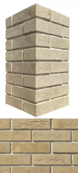Искусственный камень 362-15 Терамо брик II угол 10x22,5x6,5