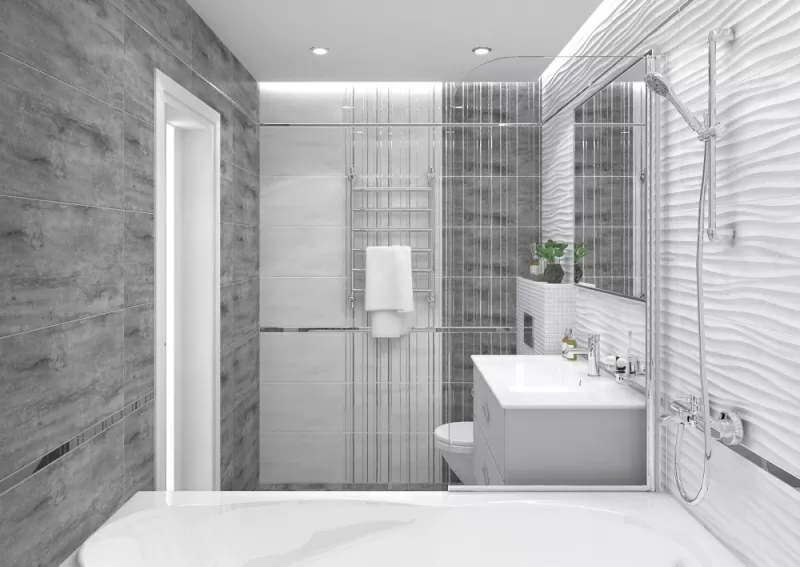 Керамогранит Concrete тёмно-серый 40х40