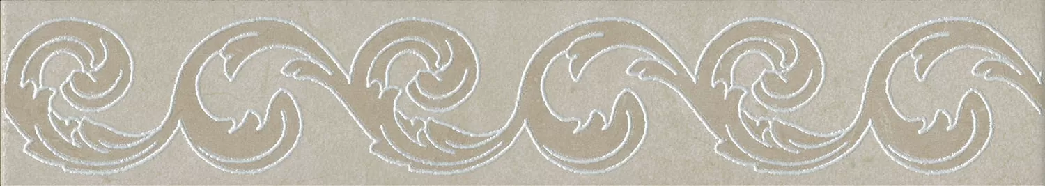 Керамогранит OS/A159/SG1687 Бордюр Монсанту бежевый светлый 40,2х7,2