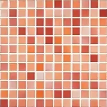 Мозаика VC.2.01.0605 Versicolor Mosaic Red-Orange 2,5x2,5 30x30