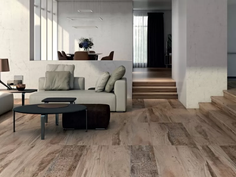 Керамогранит DL5100/AGE Угол внешний Про Вуд бежевый светлый 8x2.9