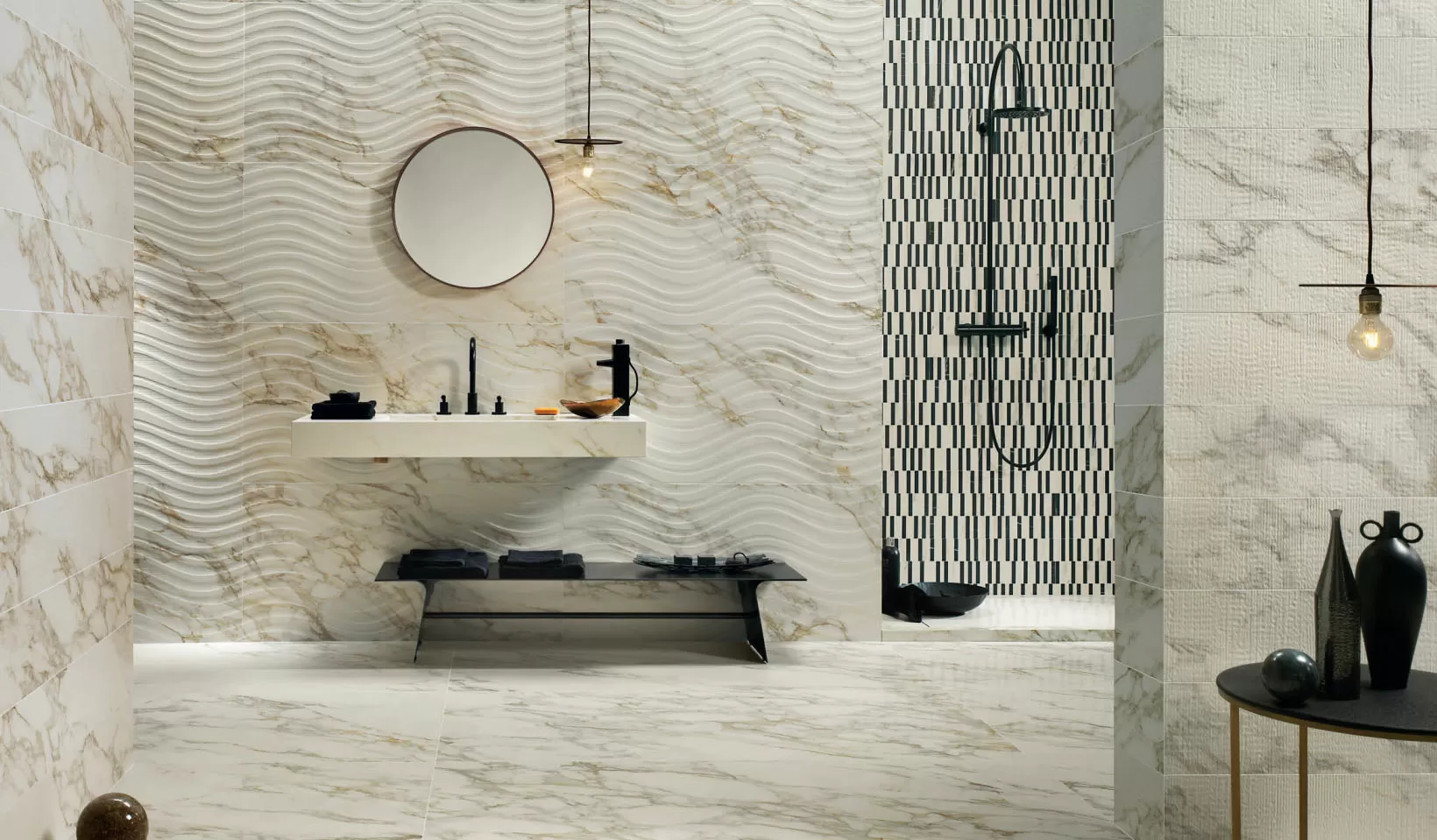 Керамогранит MB03BAOP MARBLE EXPERIENCE Orobico Grey ONDA 60x120