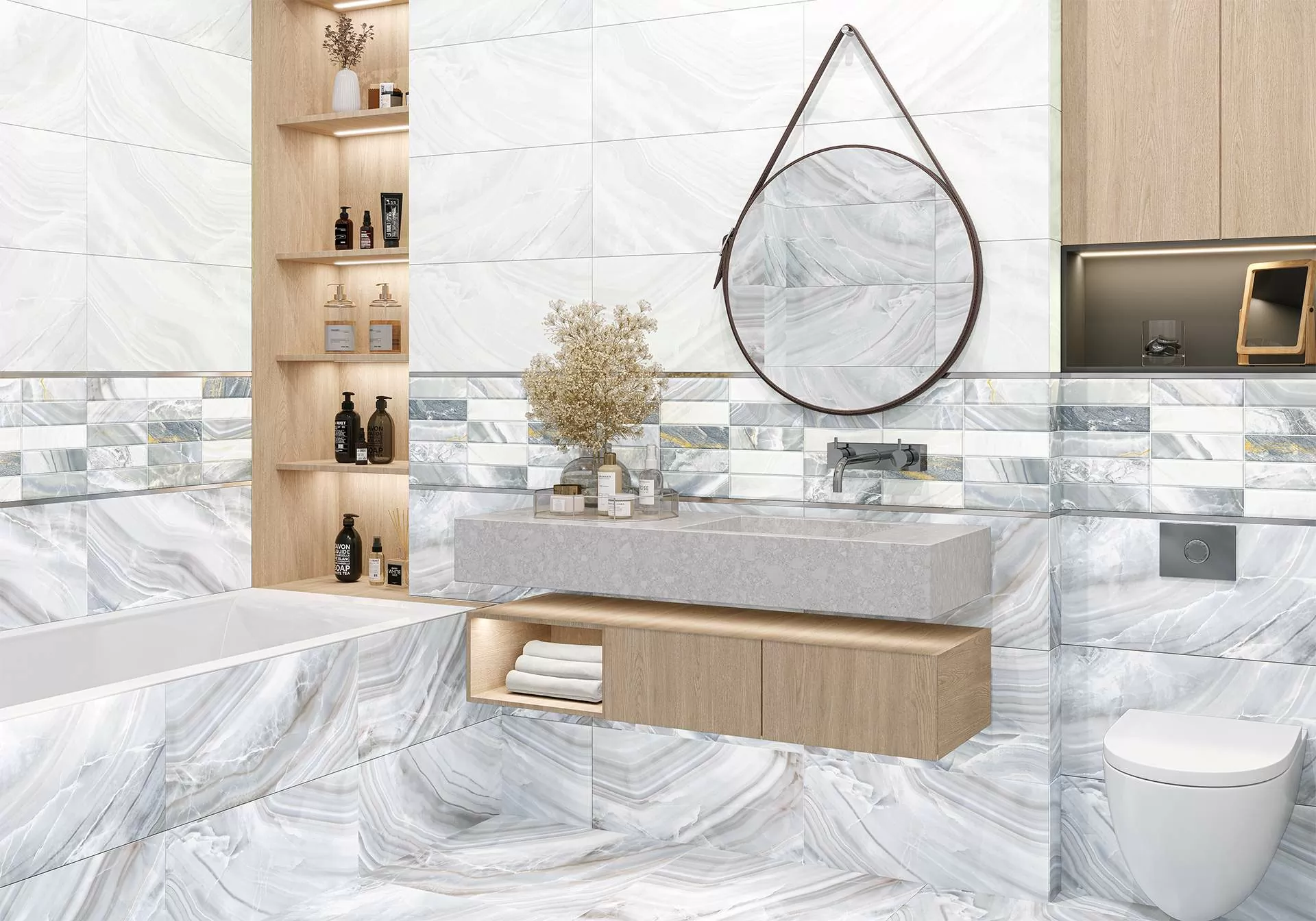 Керамогранит GP40AMD13L Amadeo Dark лаппатированная 600*600*9