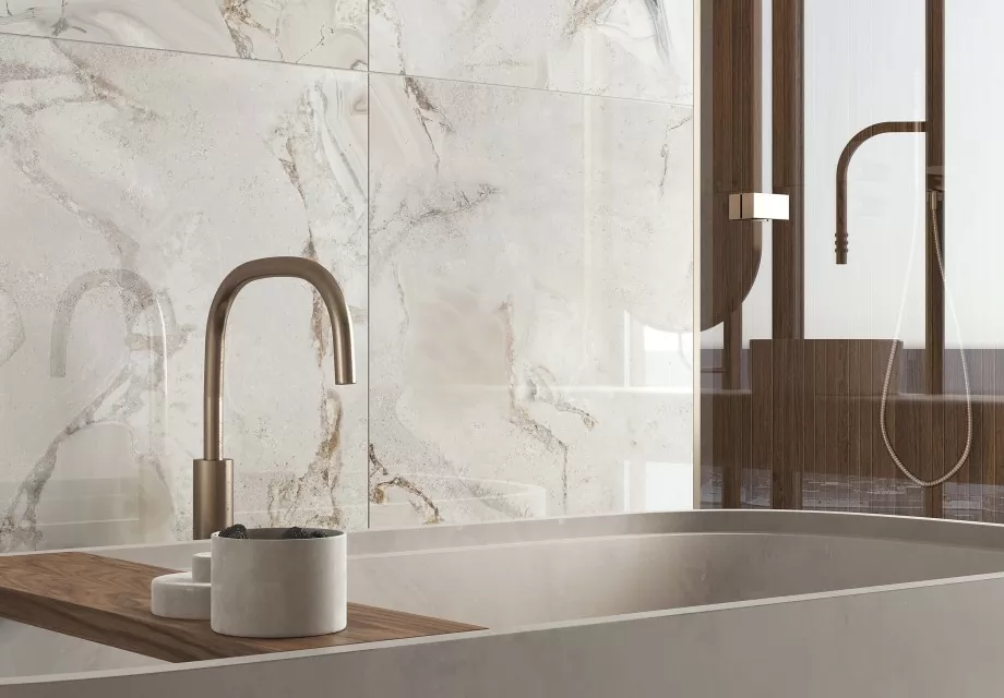 Керамогранит 17546 Enigma полированный многоцветный ректификат 60x120