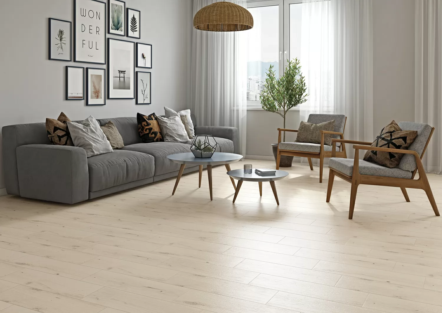 Керамогранит C-SW4M052D Sandwood белый 18.5x59.8