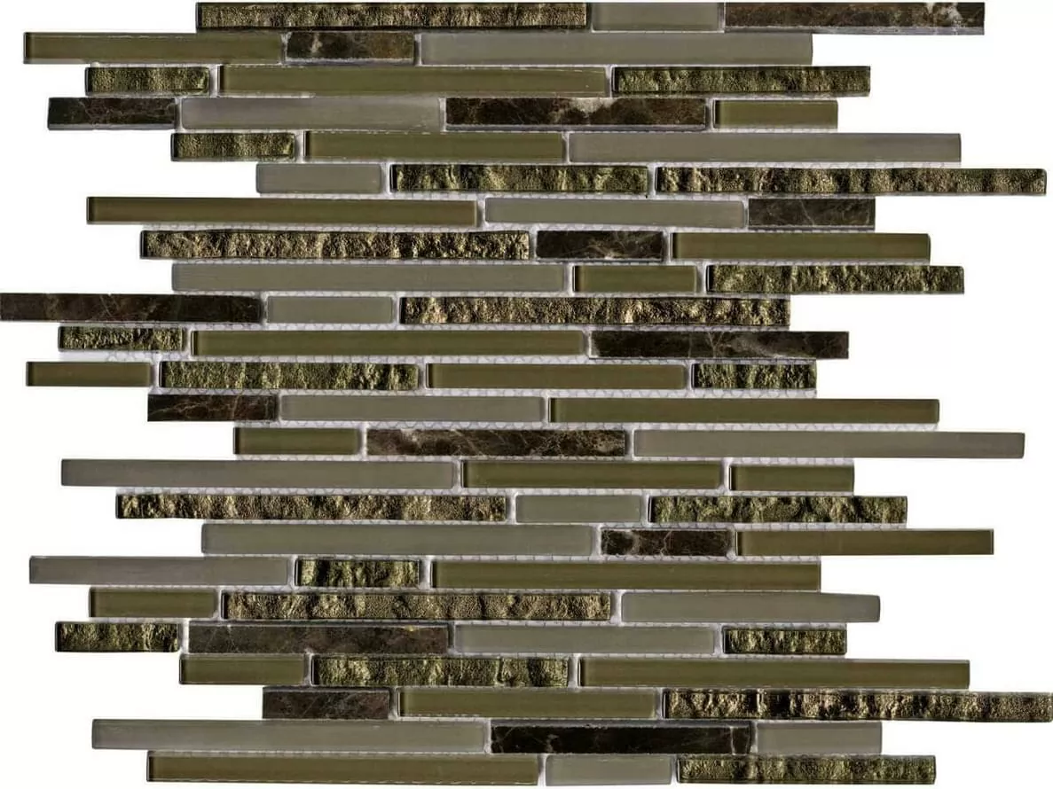 Мозаика L242521751 Eternity Mini Strip Emperador 29.8x30.5